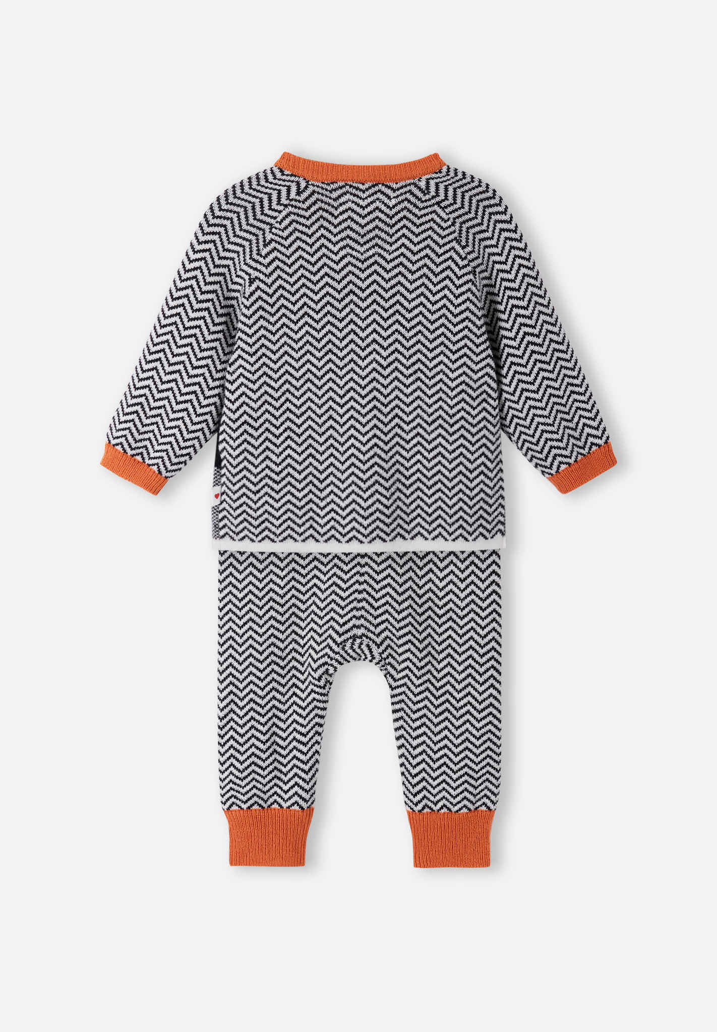 Babies' merino wool mix set