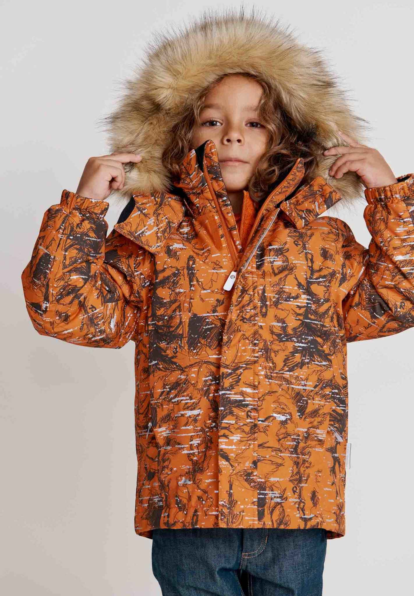 Kids' reflective winter jacket Sprig