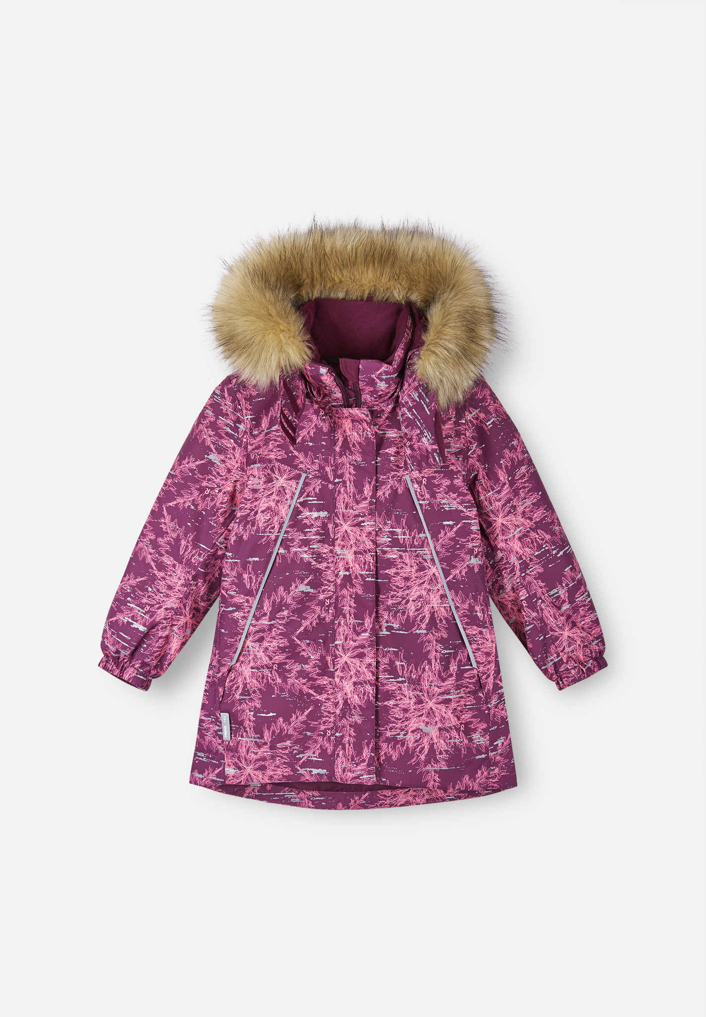 Kids' reflective winter jacket Silda