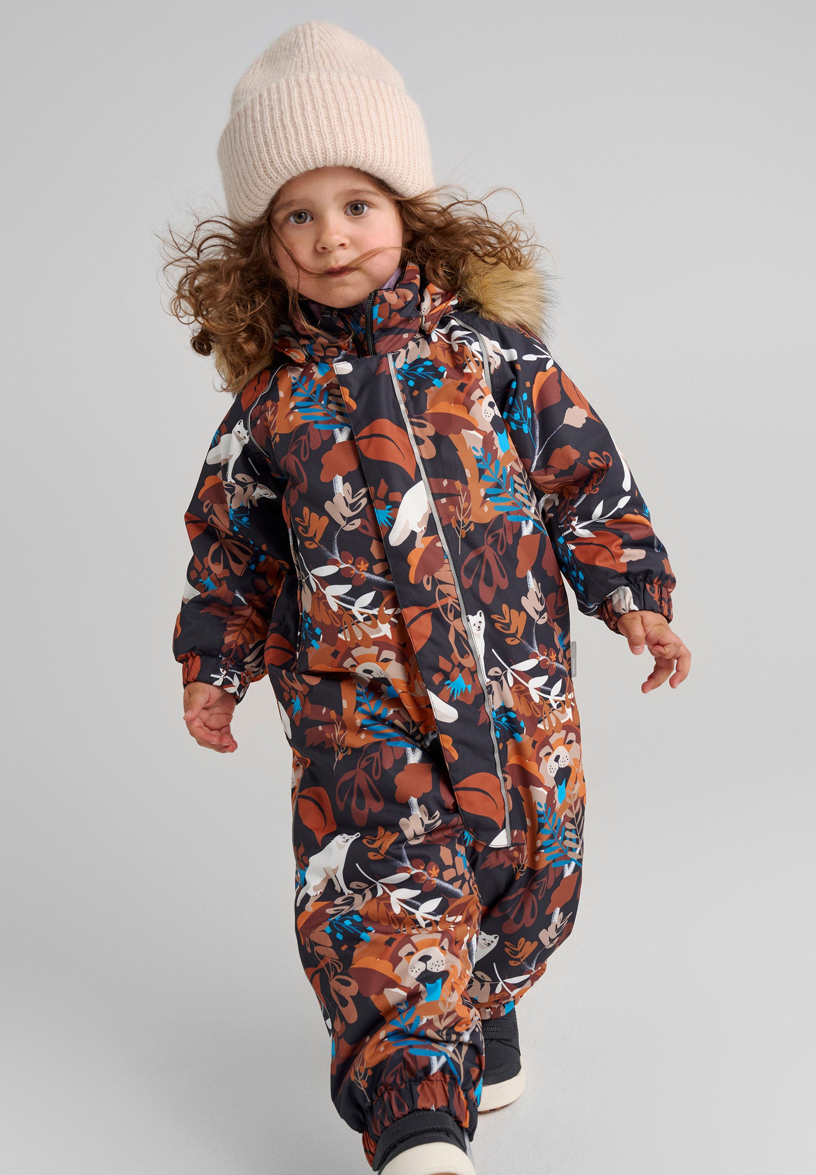 Toddlers' waterproof snowsuit Lappi