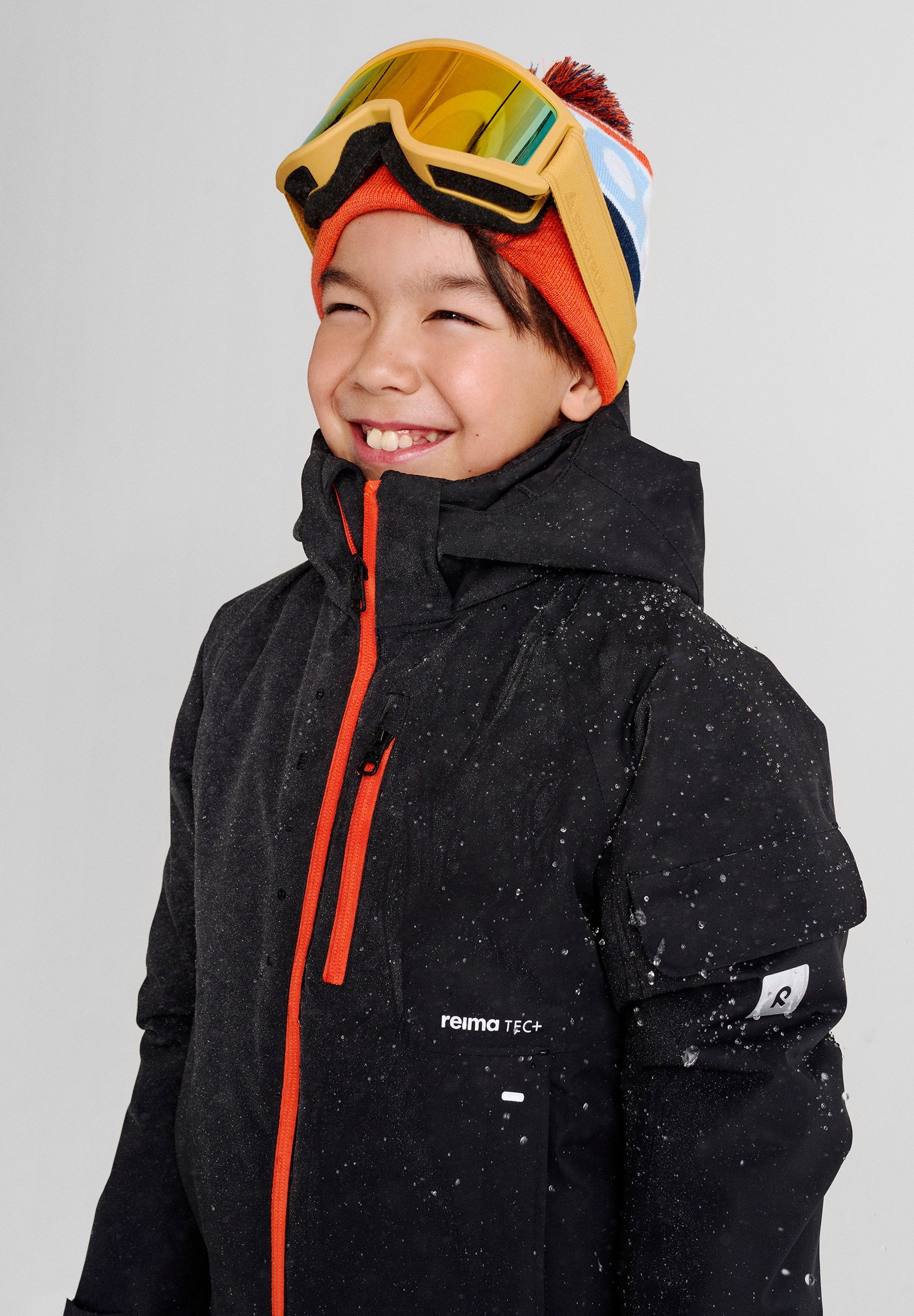 Kids' waterproof ski jacket Tieten