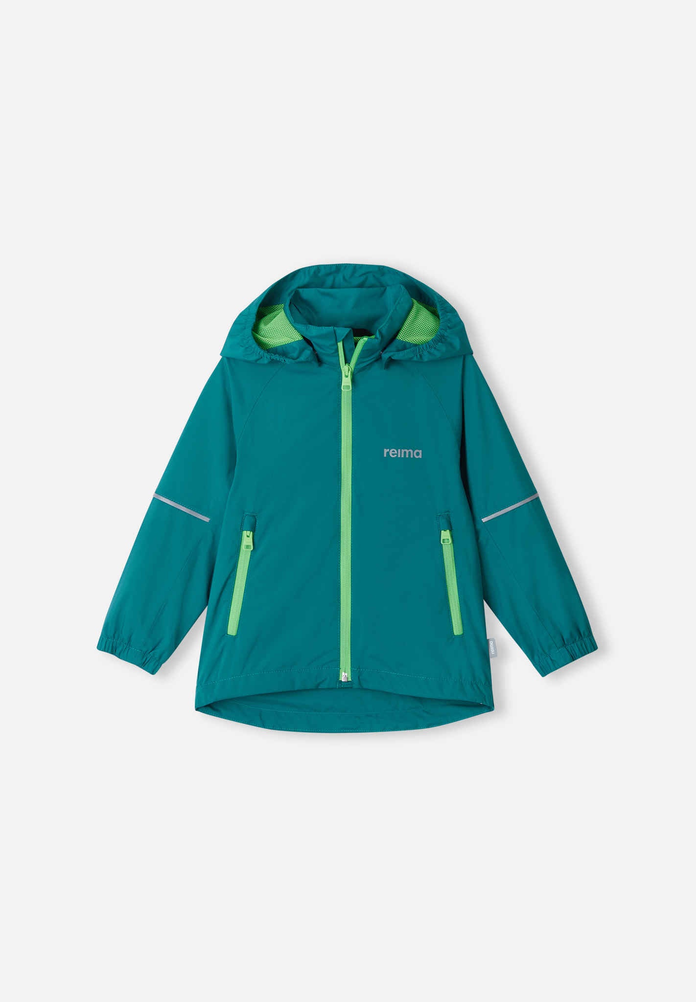 Kids' water-repellent shell jacket Fiskare