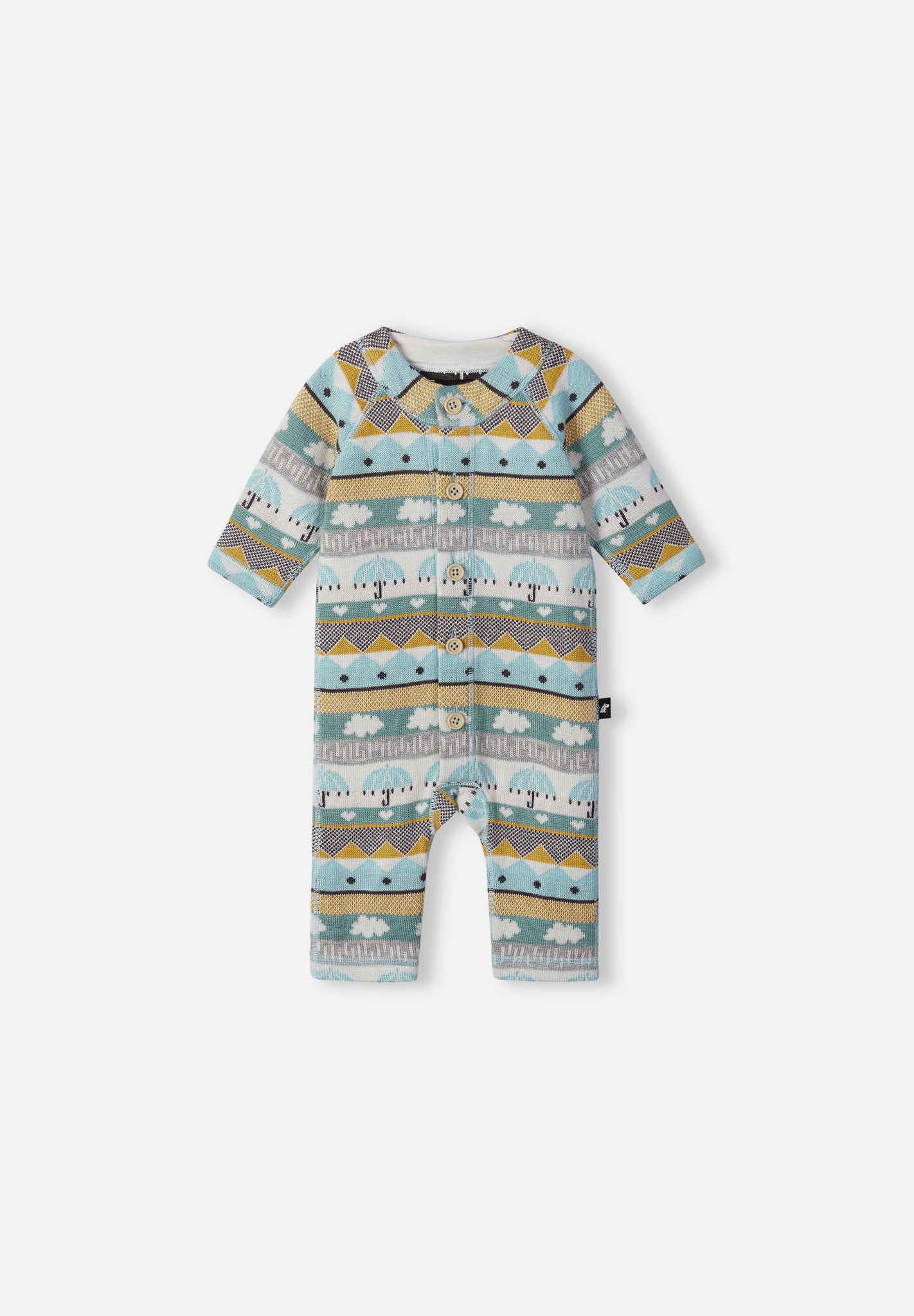 Babies' wool jumpsuit Moomin Mysig