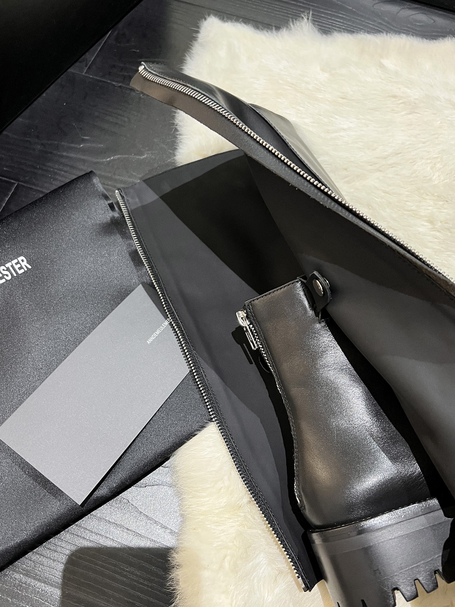 Ann Demeulemeester Jay Boots Magic Two-Wear Knight's Boots