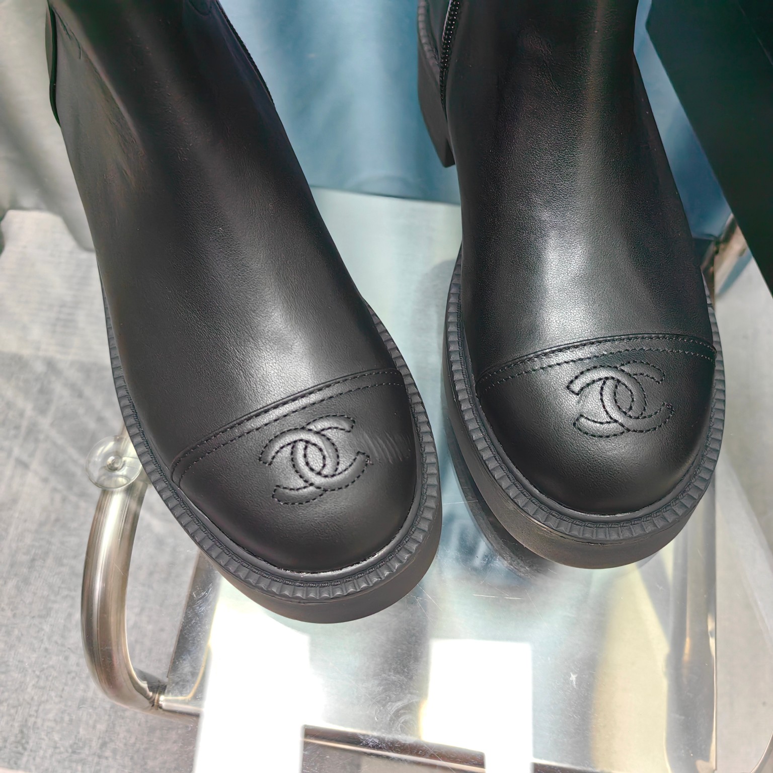 Chanel Fall/Winter Heavy Boots