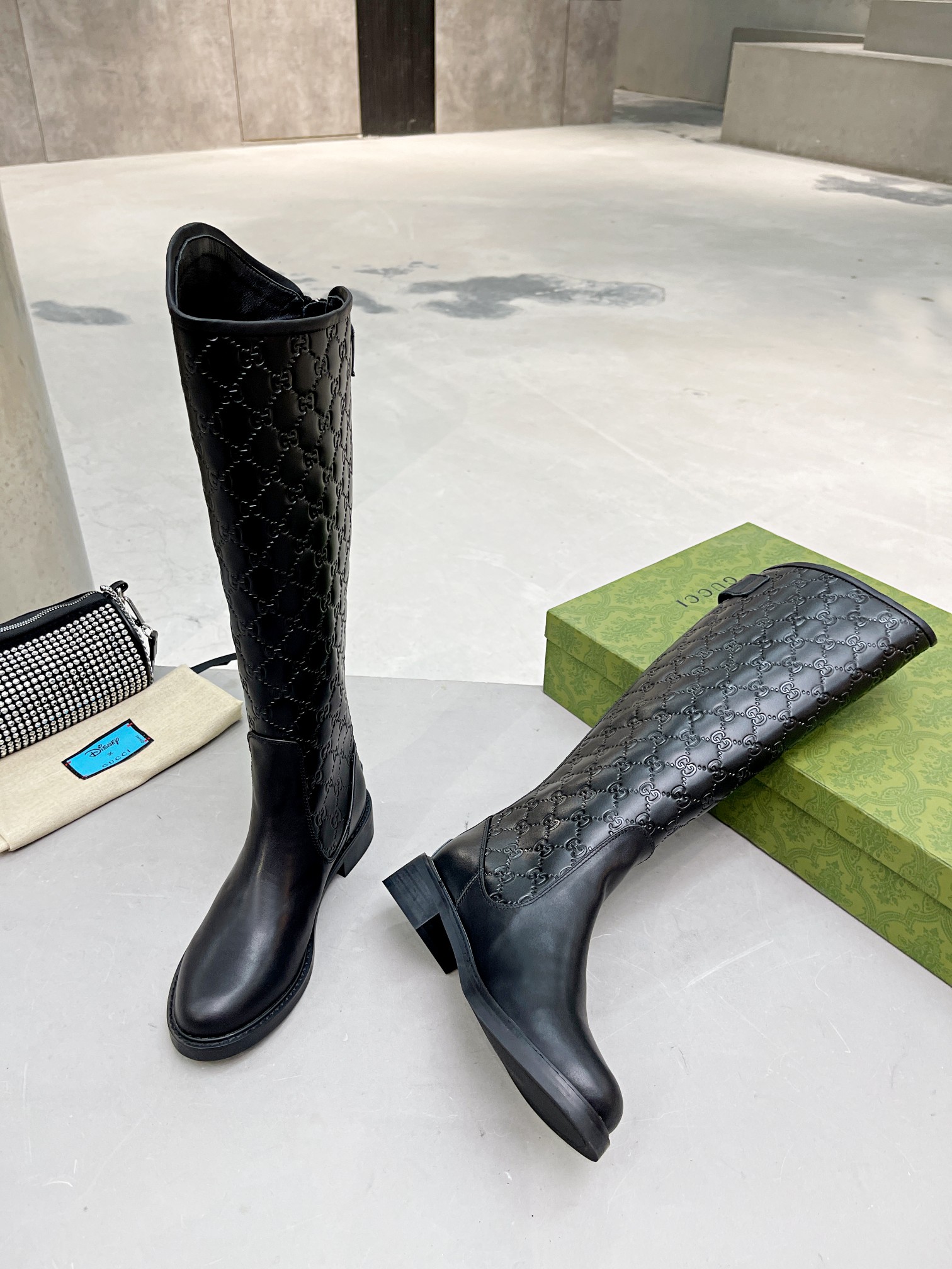 Gucci Double G boots