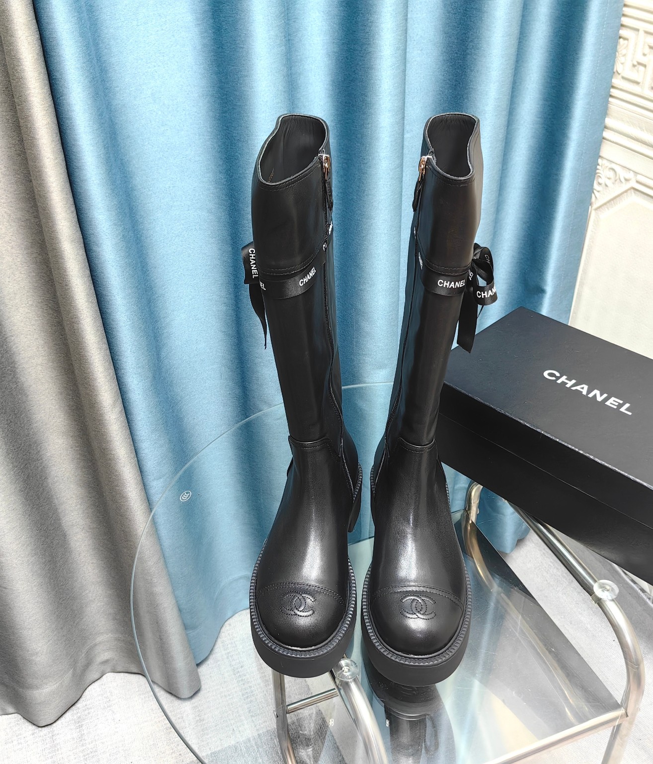 Chanel Fall/Winter Heavy Boots