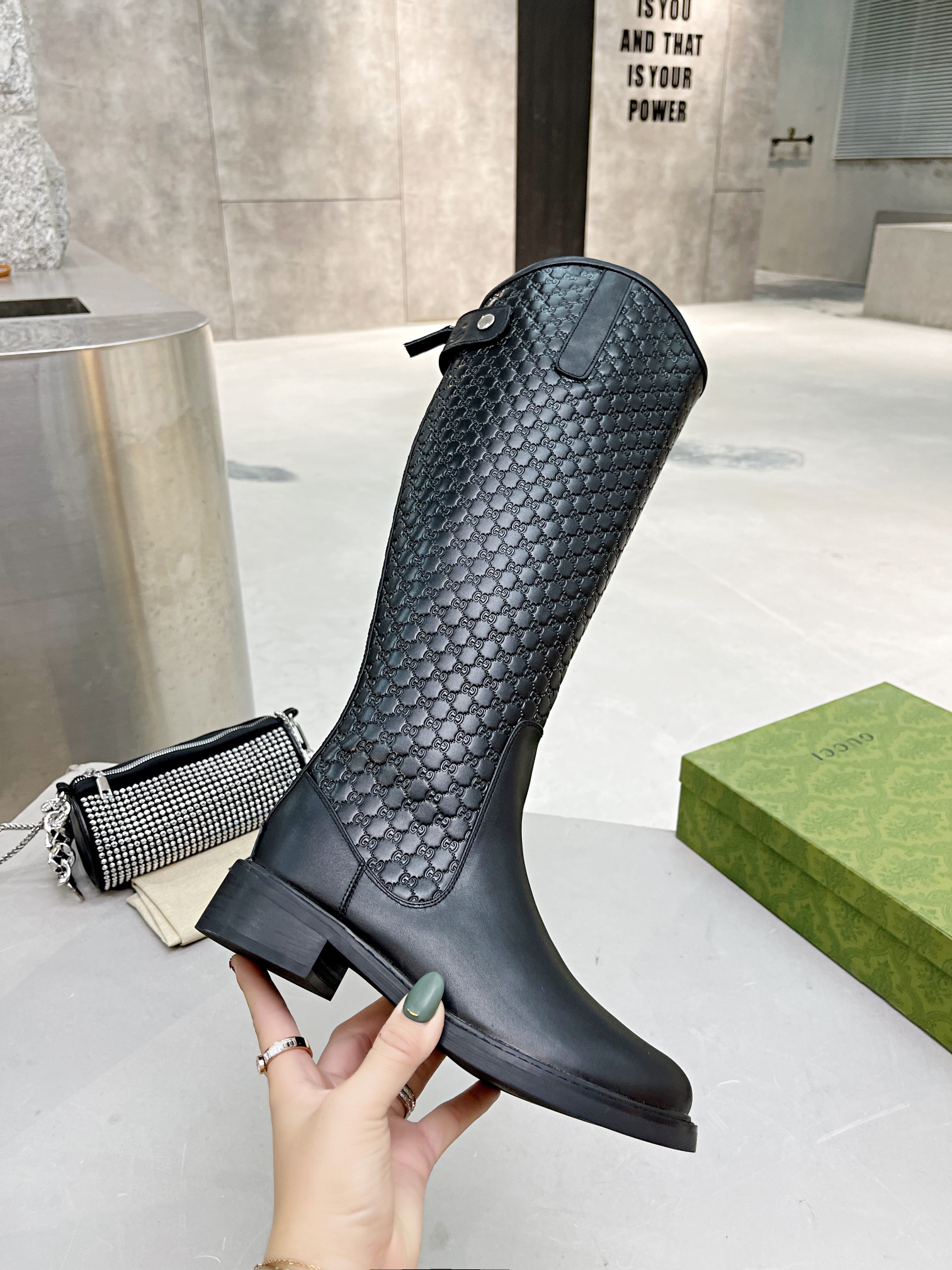 Gucci Double G boots