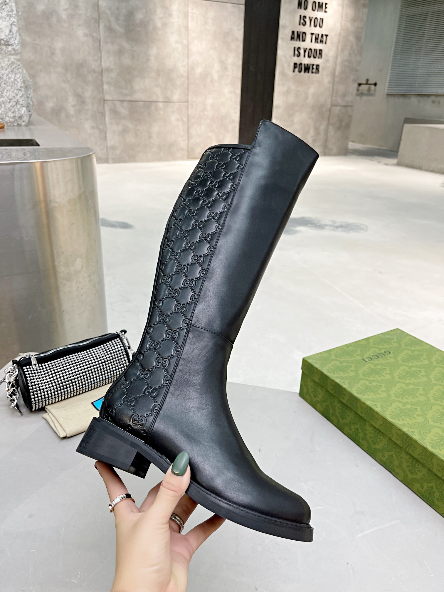 Gucci Double G boots