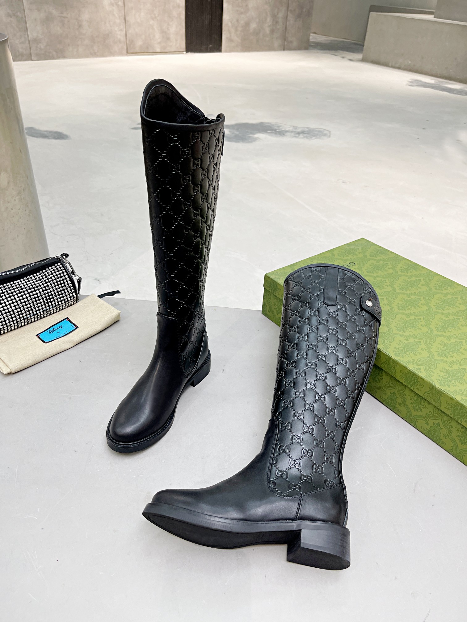 Gucci Double G boots