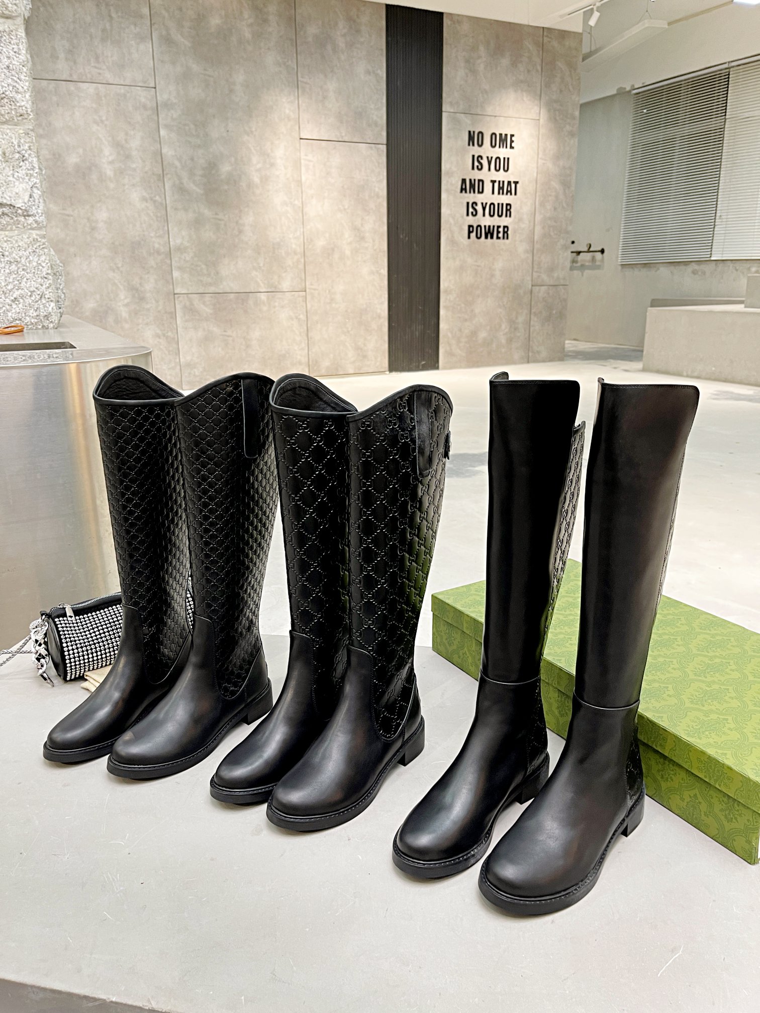 Gucci Double G boots