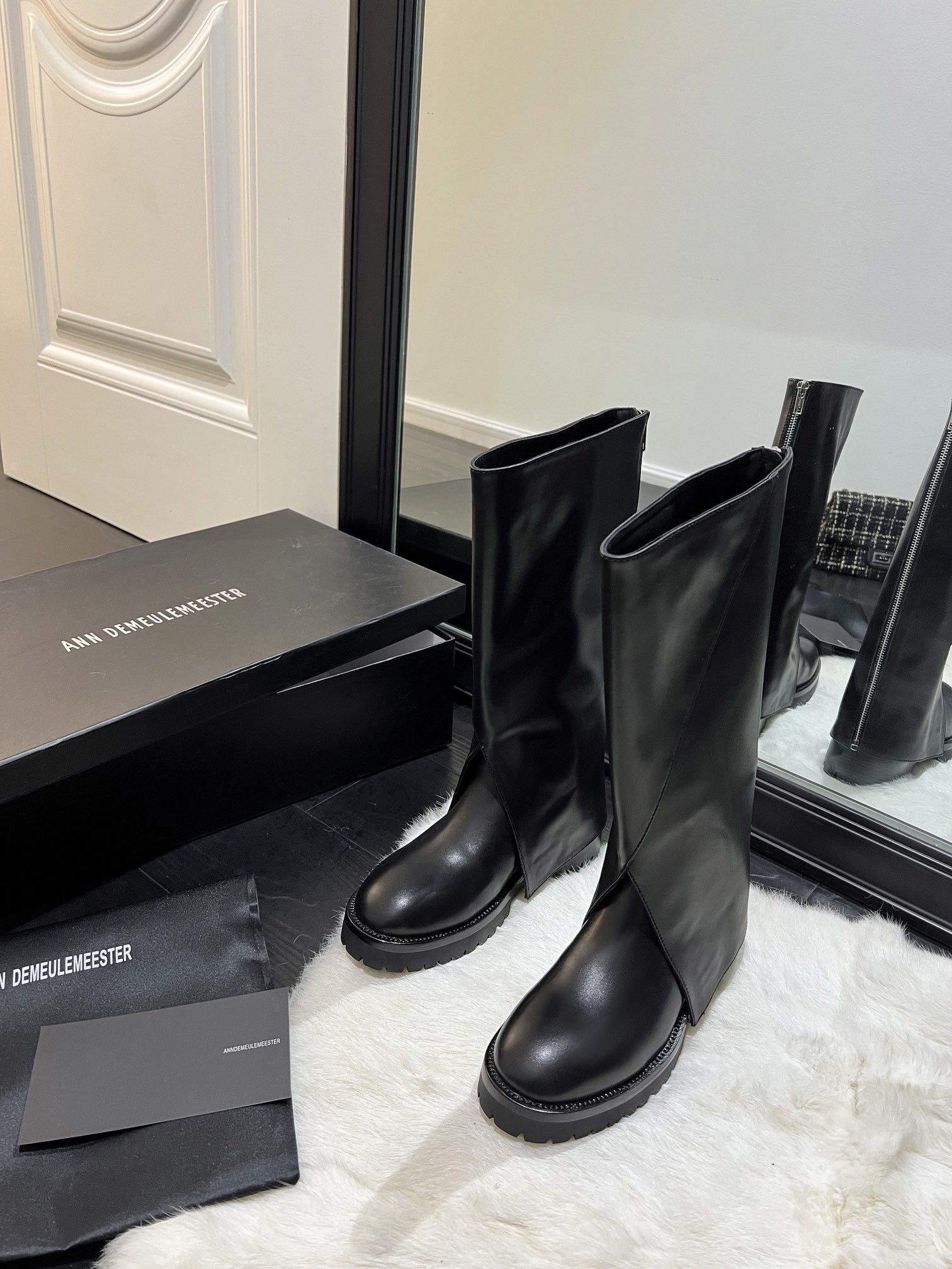 Ann Demeulemeester Jay Boots Magic Two-Wear Knight's Boots
