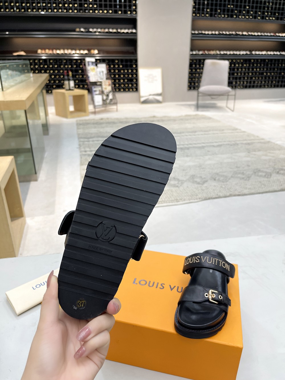 Louis Vuitton LV beach sandals