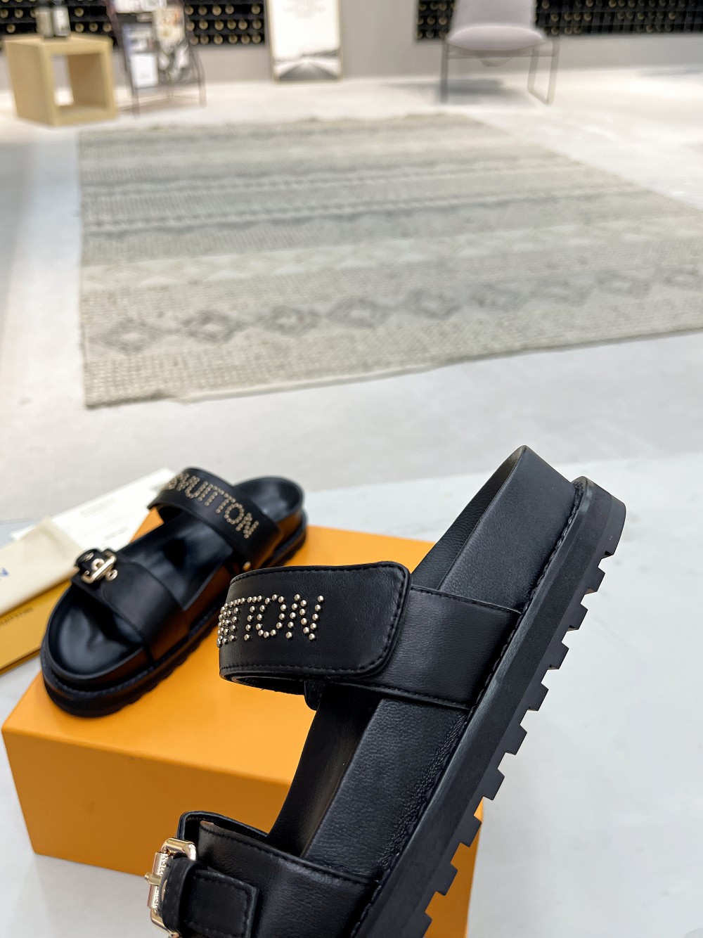 Louis Vuitton LV beach sandals
