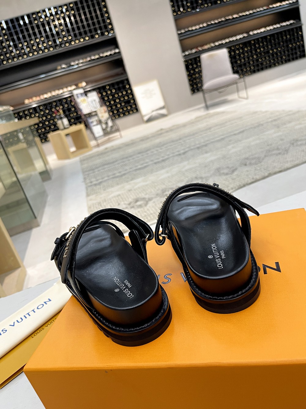 Louis Vuitton LV beach sandals