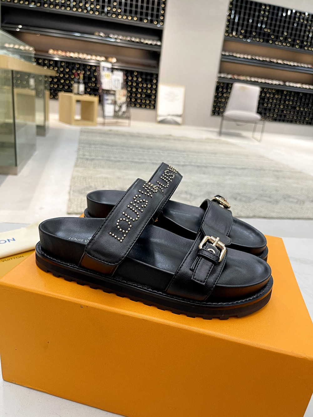 Louis Vuitton LV beach sandals