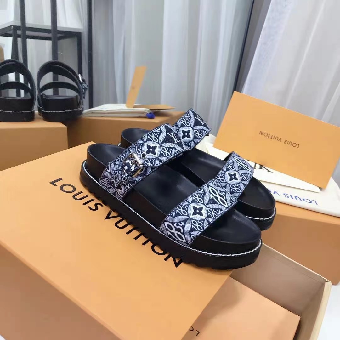 Louis Vuitton LV beach sandals