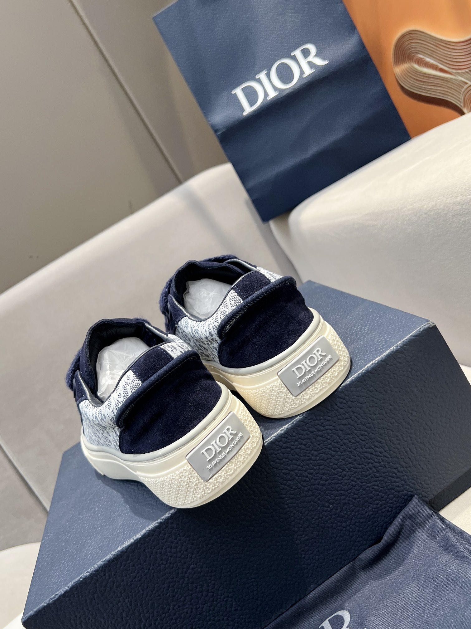 Dior x Denim Tears B33 Couples Casual Sneakers Skateboarders