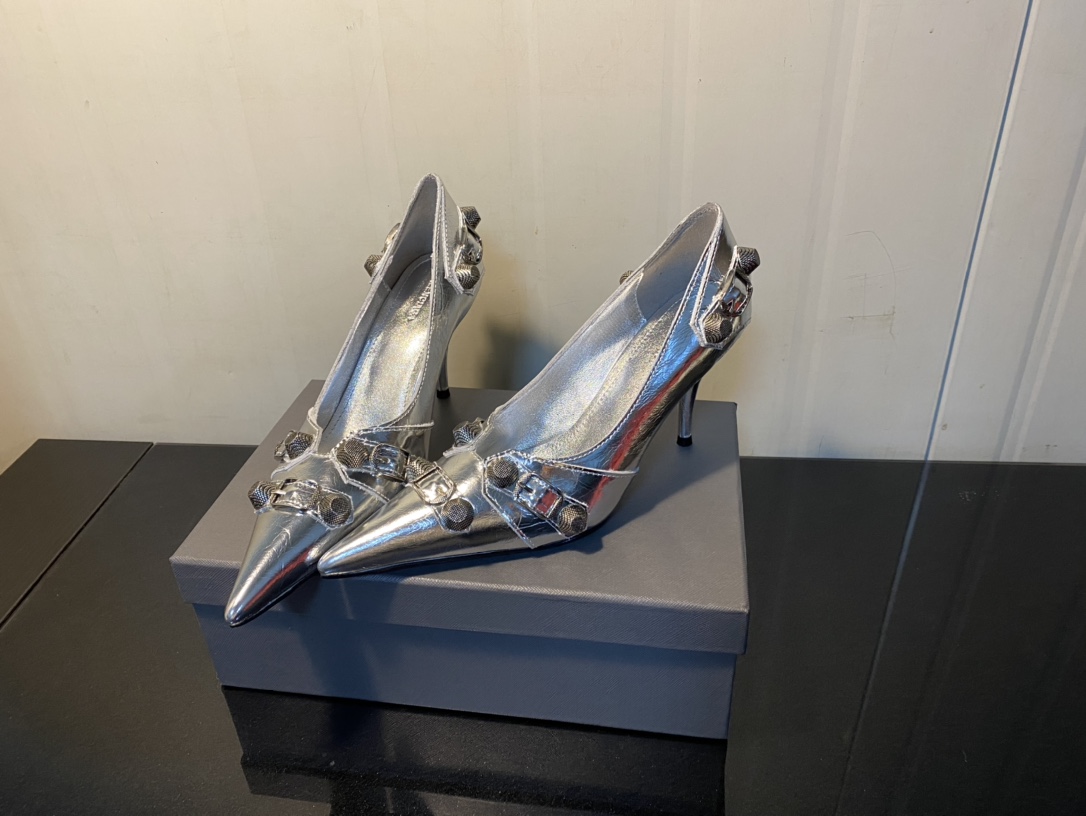 BALENCIAGA POINTED-TOE HEELS