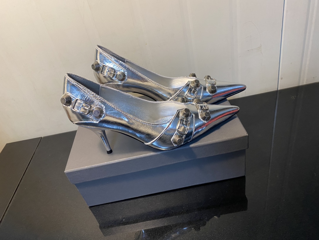 BALENCIAGA POINTED-TOE HEELS