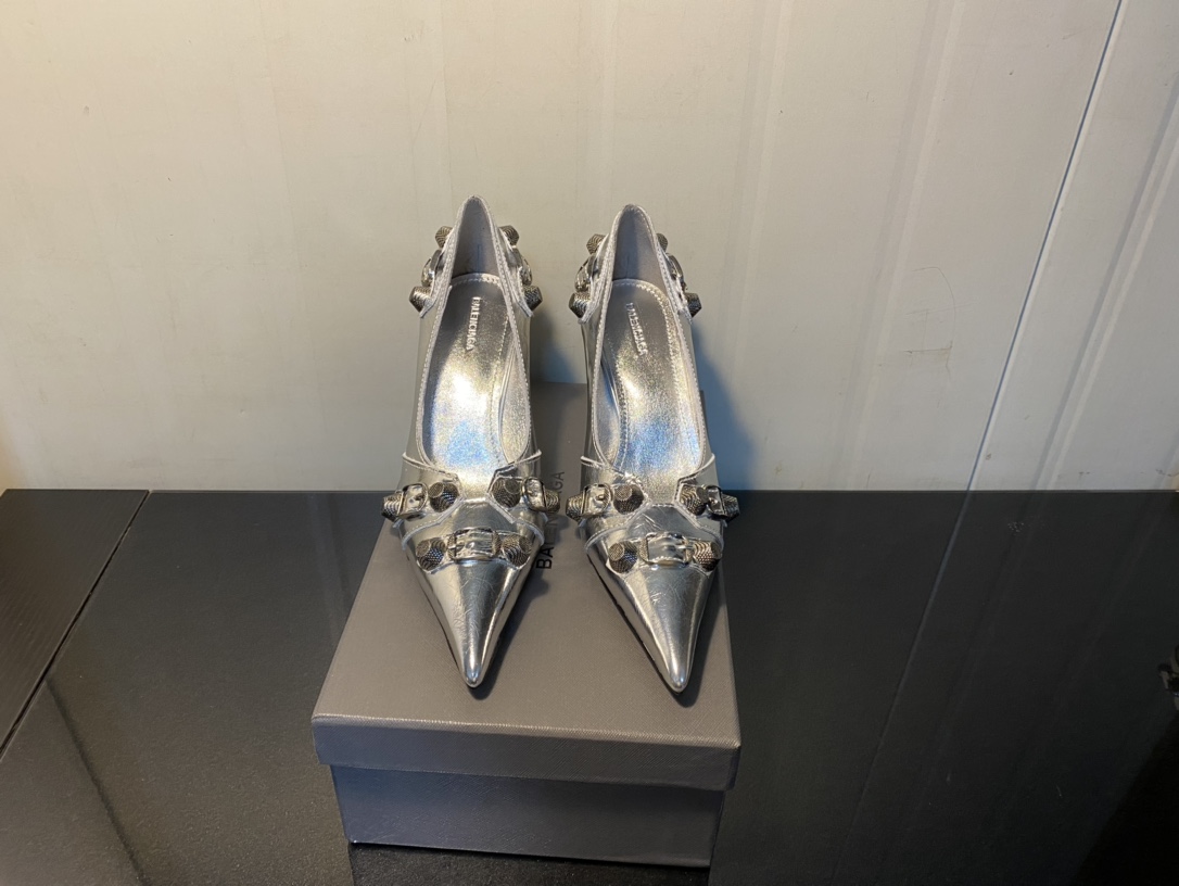 BALENCIAGA POINTED-TOE HEELS