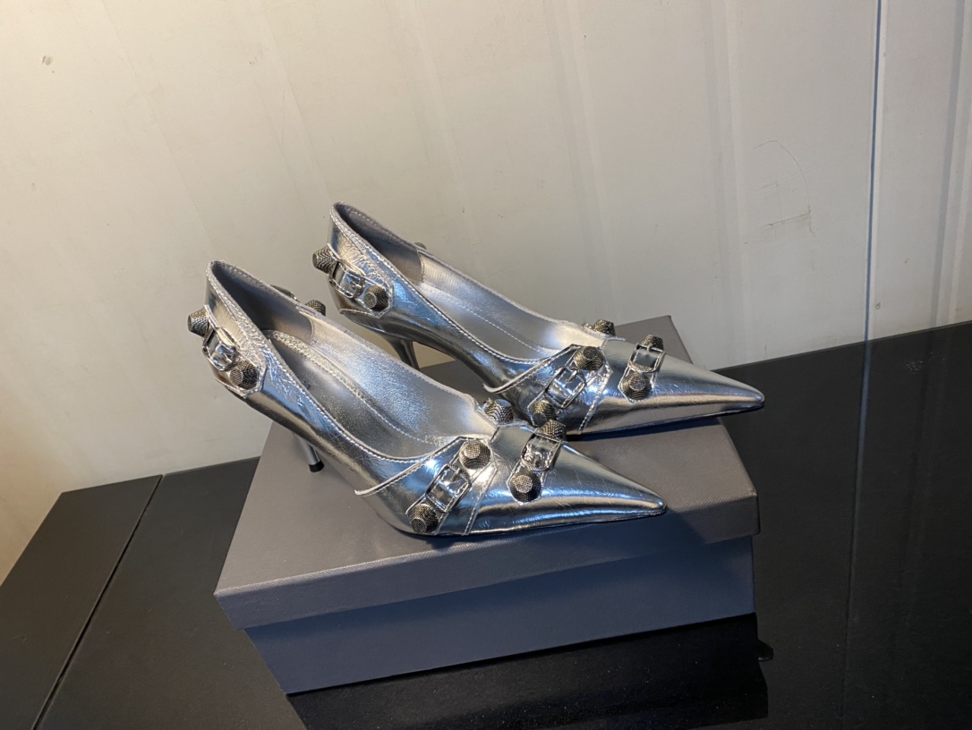 BALENCIAGA POINTED-TOE HEELS