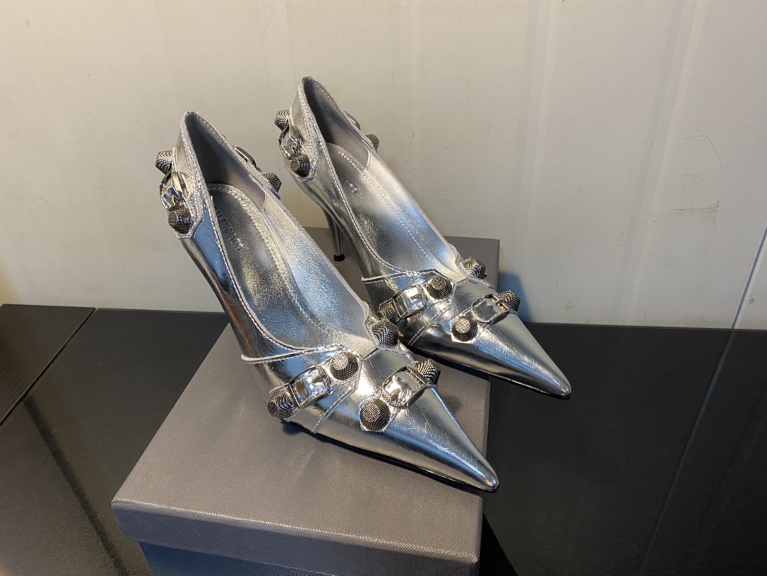 BALENCIAGA POINTED-TOE HEELS