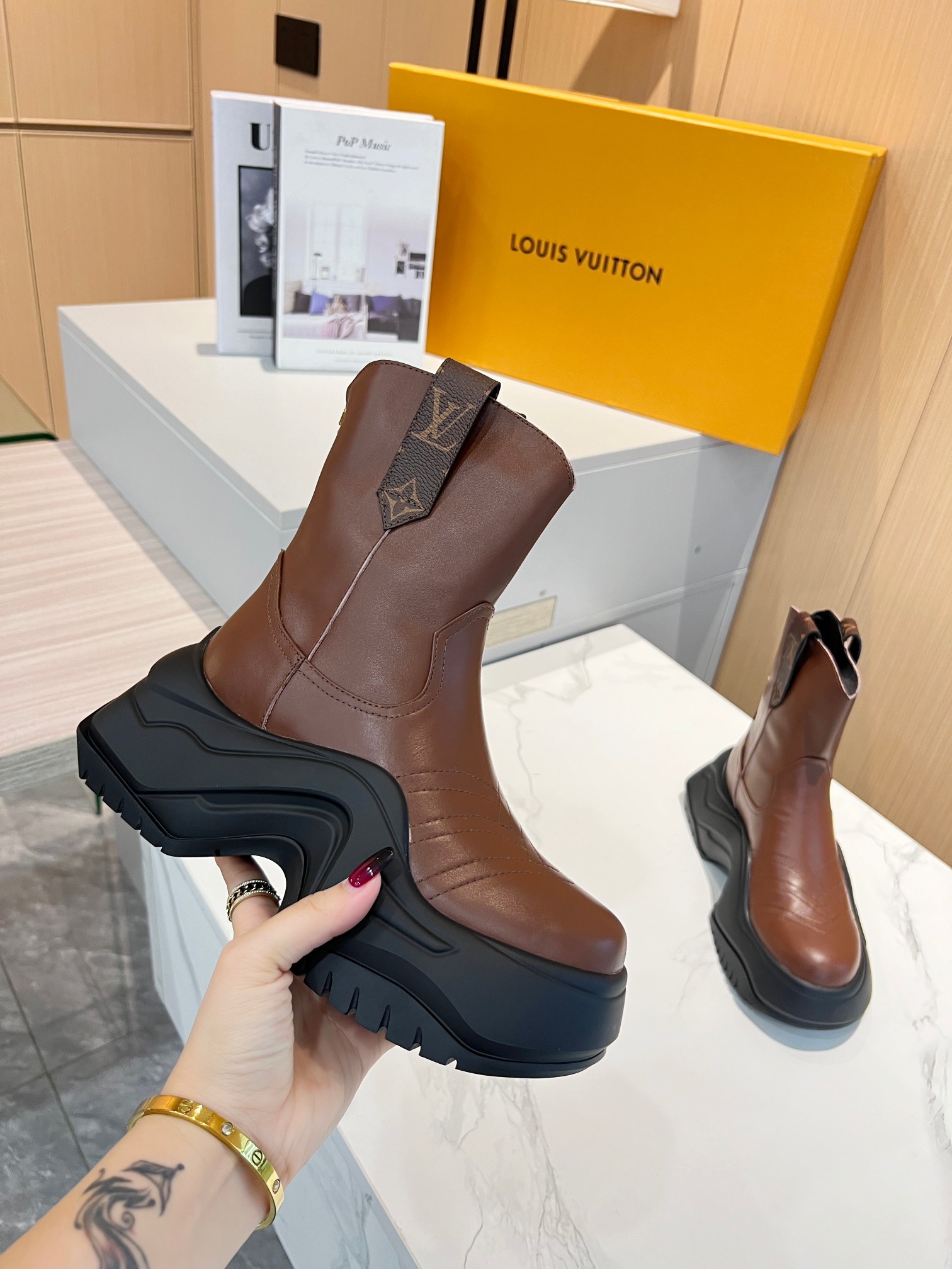 Louis Vuitton LV women's boots