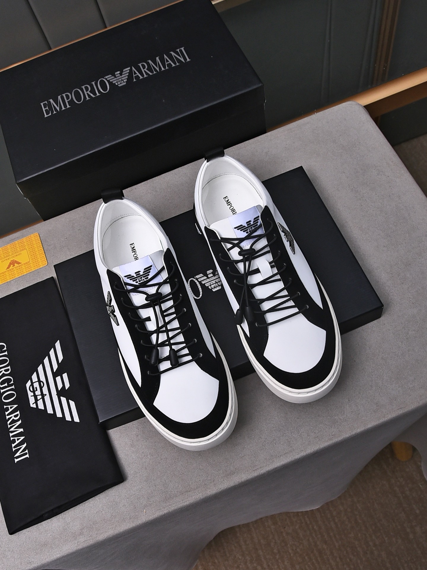 Armani High-End Athleisure Shoes Men's Shoes