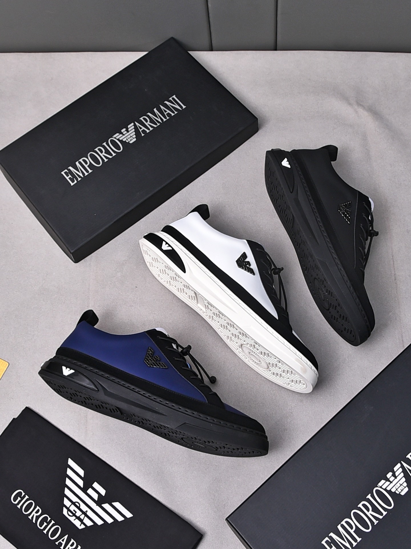 Armani High-End Athleisure Shoes Men's Shoes