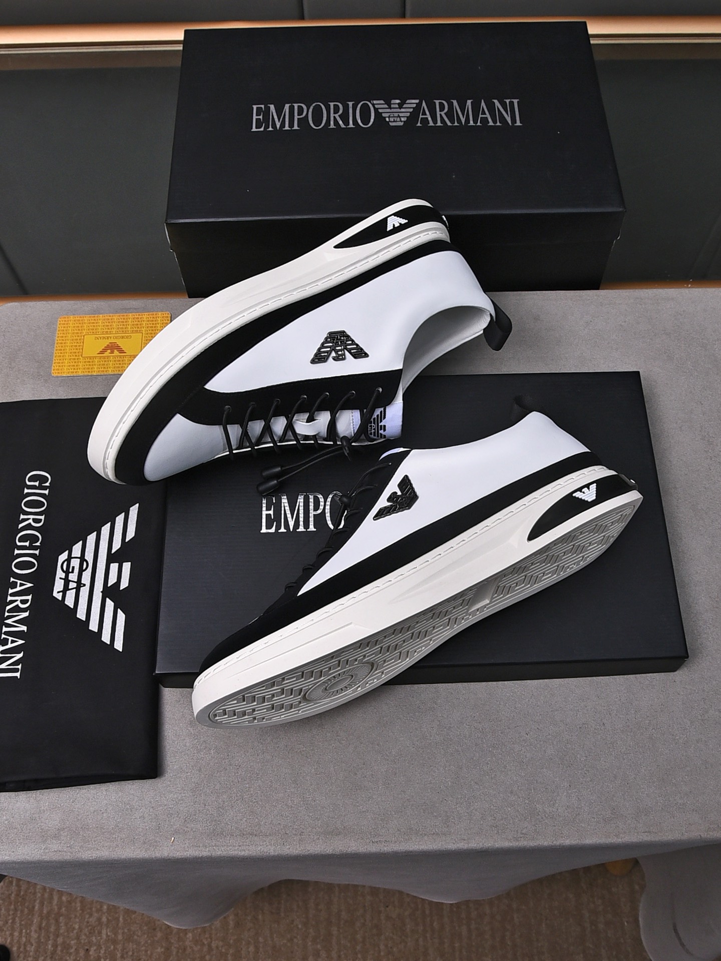 Armani High-End Athleisure Shoes Men's Shoes