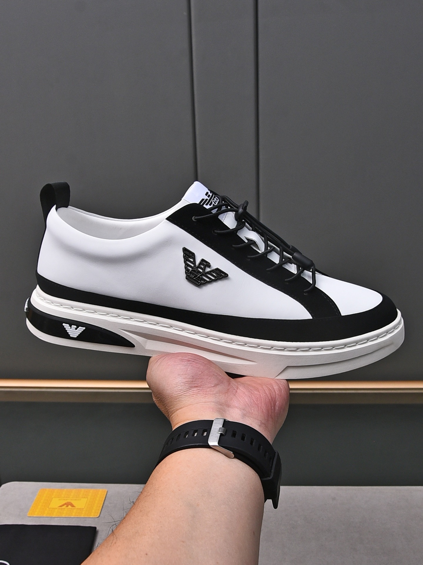 Armani High-End Athleisure Shoes Men's Shoes