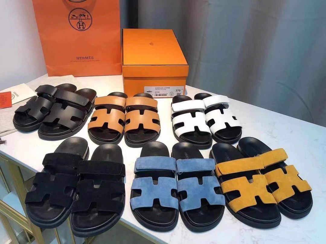 Hermès unisex uncle sandals
