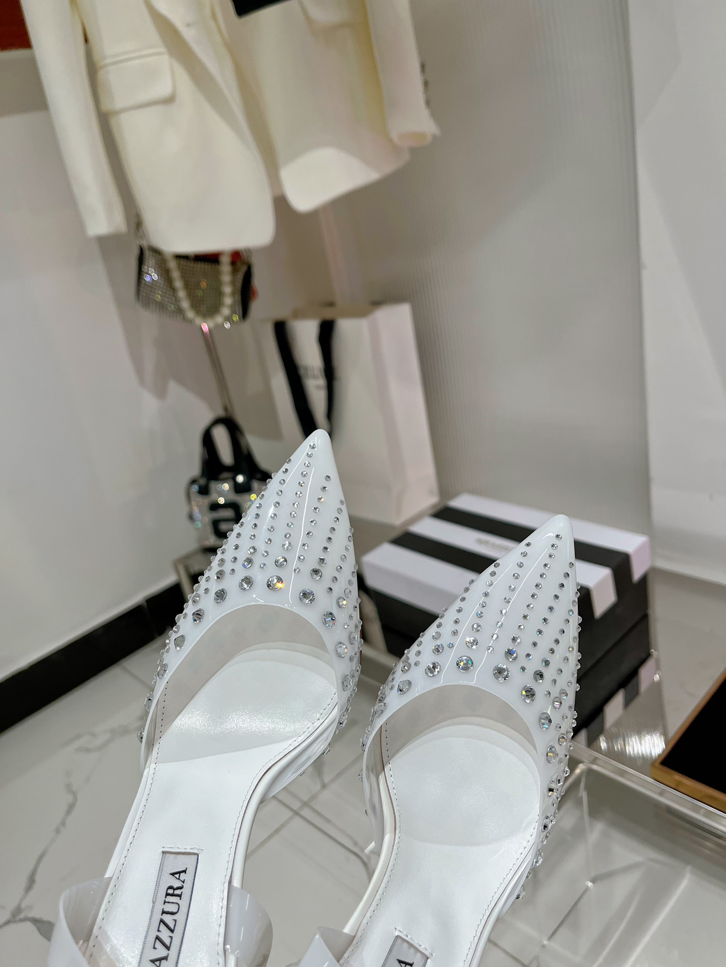 𝑨𝑸𝑼𝑨𝒁𝒛𝒖𝒓𝒂 High heels pineapple shoes