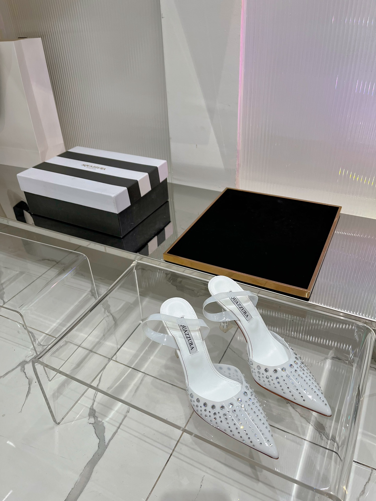 𝑨𝑸𝑼𝑨𝒁𝒛𝒖𝒓𝒂 High heels pineapple shoes