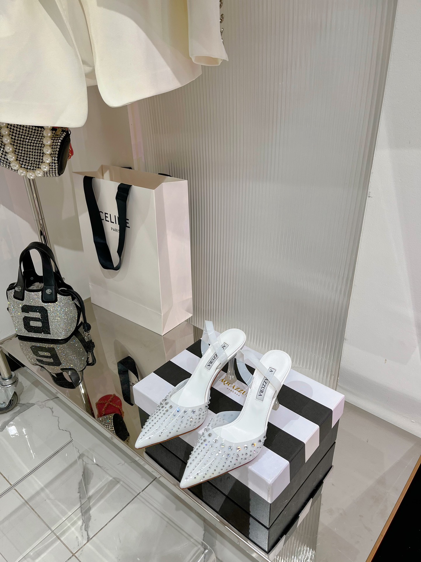 𝑨𝑸𝑼𝑨𝒁𝒛𝒖𝒓𝒂 High heels pineapple shoes