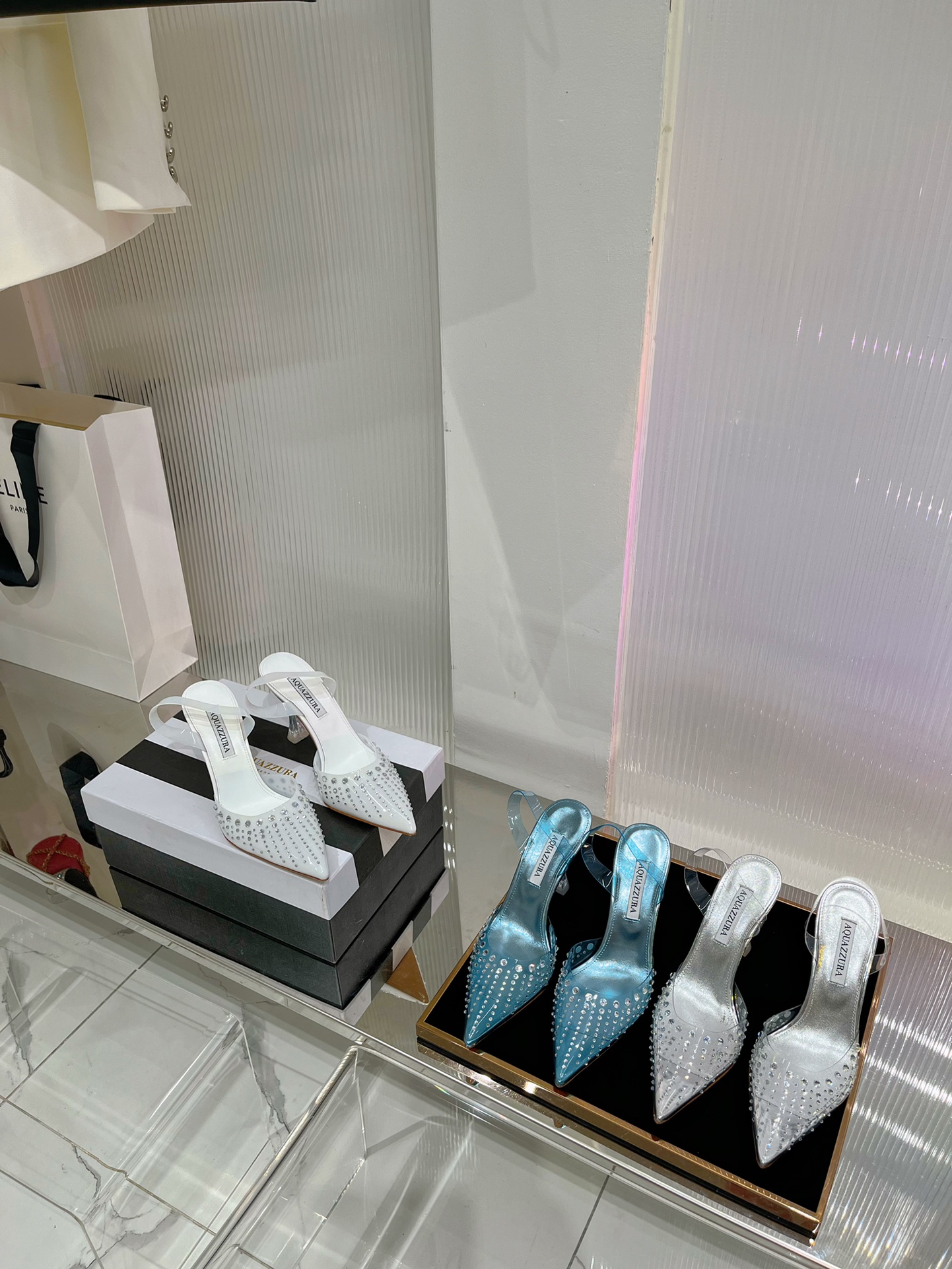 𝑨𝑸𝑼𝑨𝒁𝒛𝒖𝒓𝒂 High heels pineapple shoes