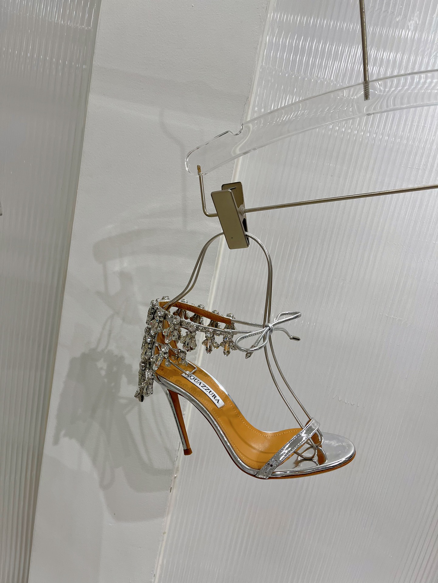 𝑨𝑸𝑼𝑨𝒁𝒛𝒖𝒓𝒂 High-heeled women's shoes pineapple shoes