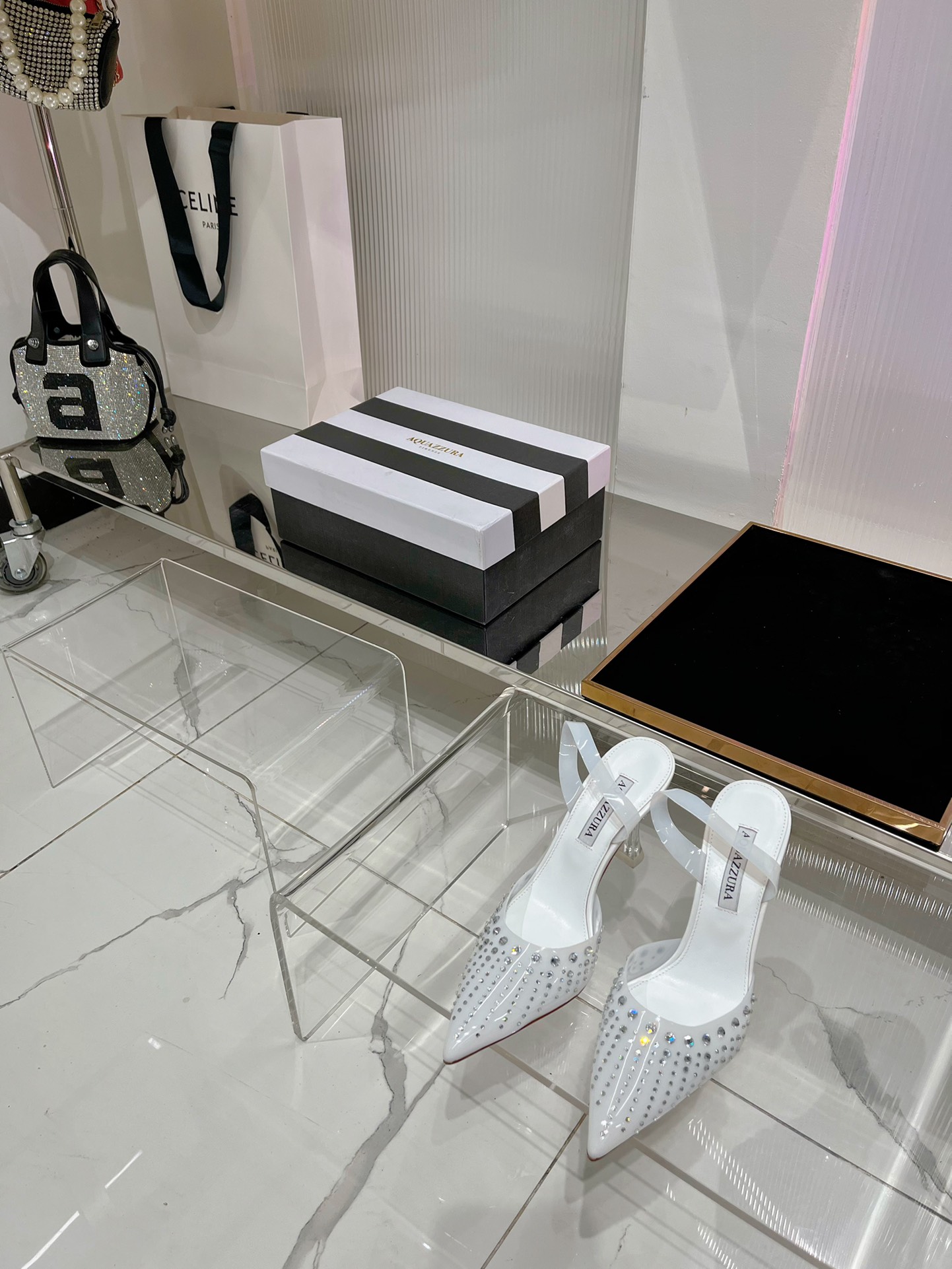 𝑨𝑸𝑼𝑨𝒁𝒛𝒖𝒓𝒂 High heels pineapple shoes