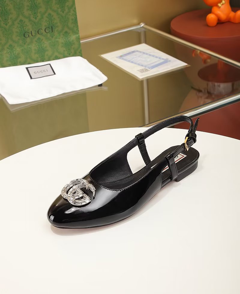 GUCCI DOUBLE G LACE-UP BACK