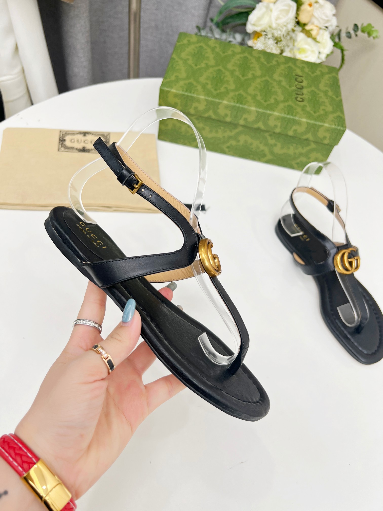 Gucci Double G sandals