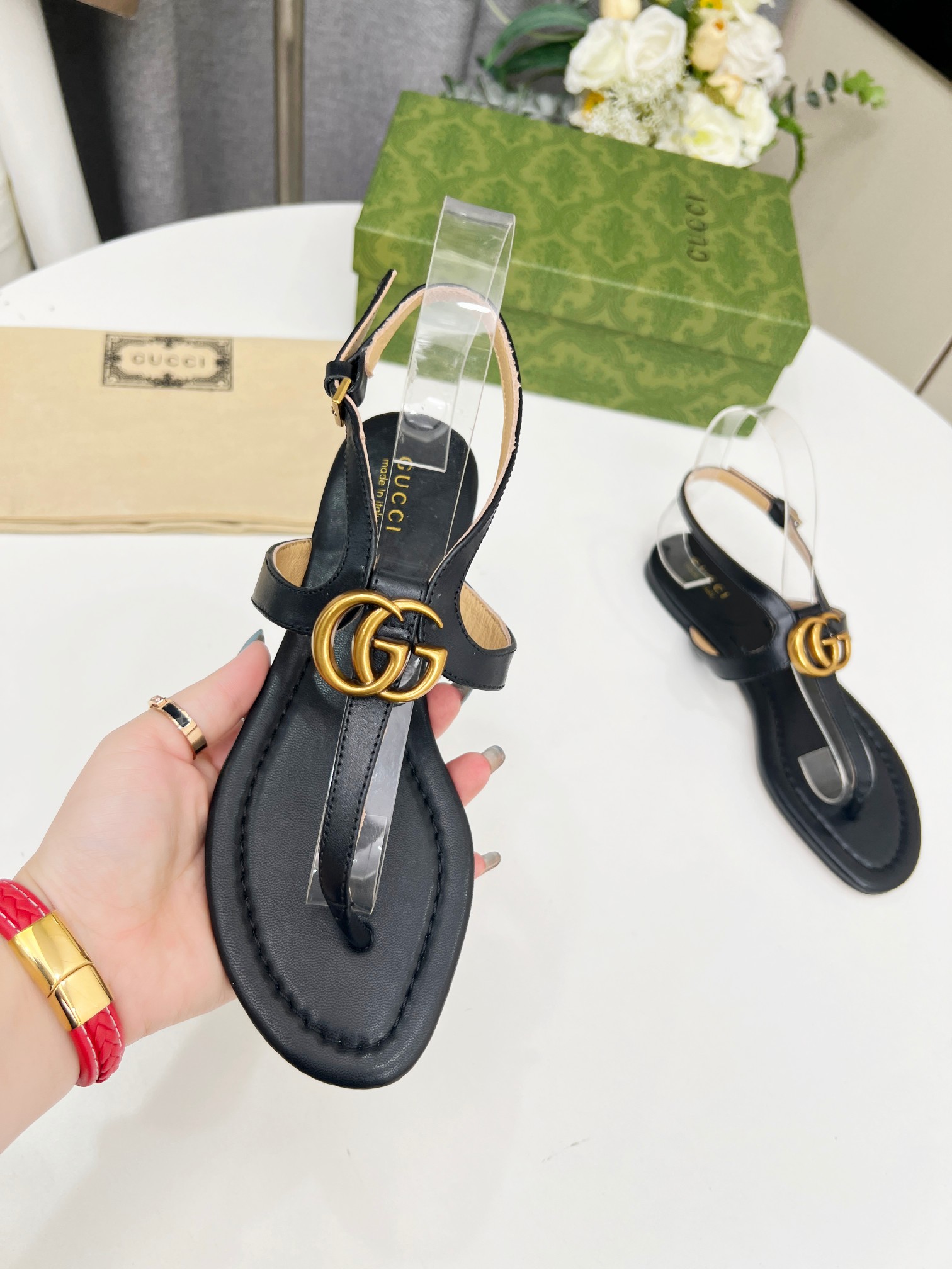 Gucci Double G sandals