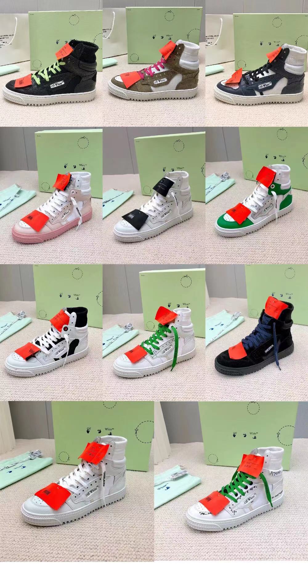 OFF WHITE High-top casual trainers