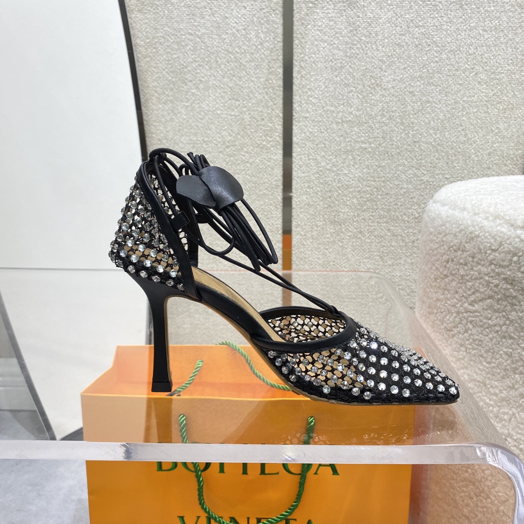 Bottega Veneta BV diamond sandals