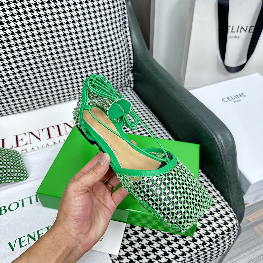 Bottega Veneta BV diamond sandals
