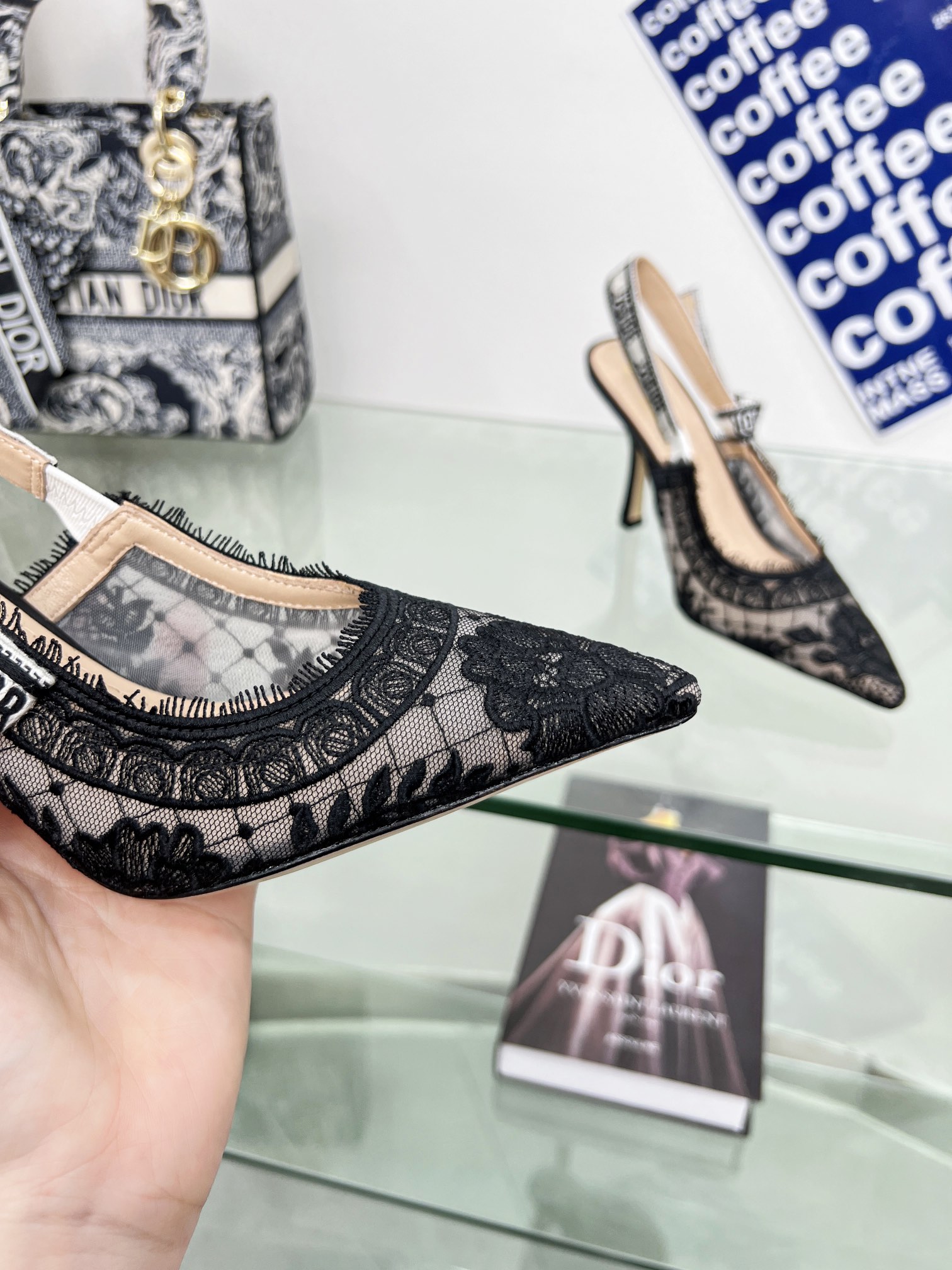 J'ADIOR webbing backspace sandals