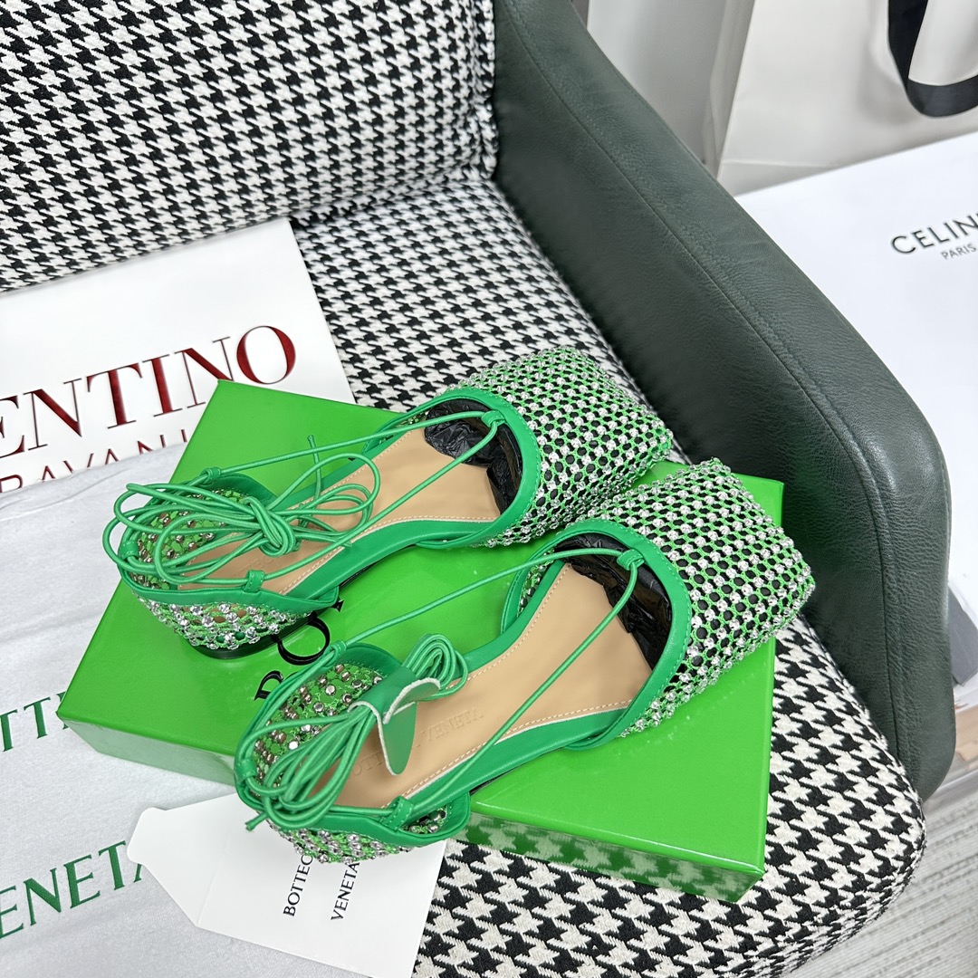 Bottega Veneta BV diamond sandals