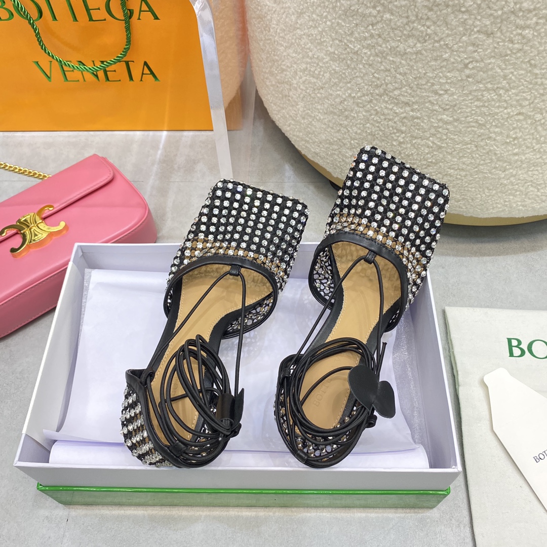 Bottega Veneta BV diamond sandals