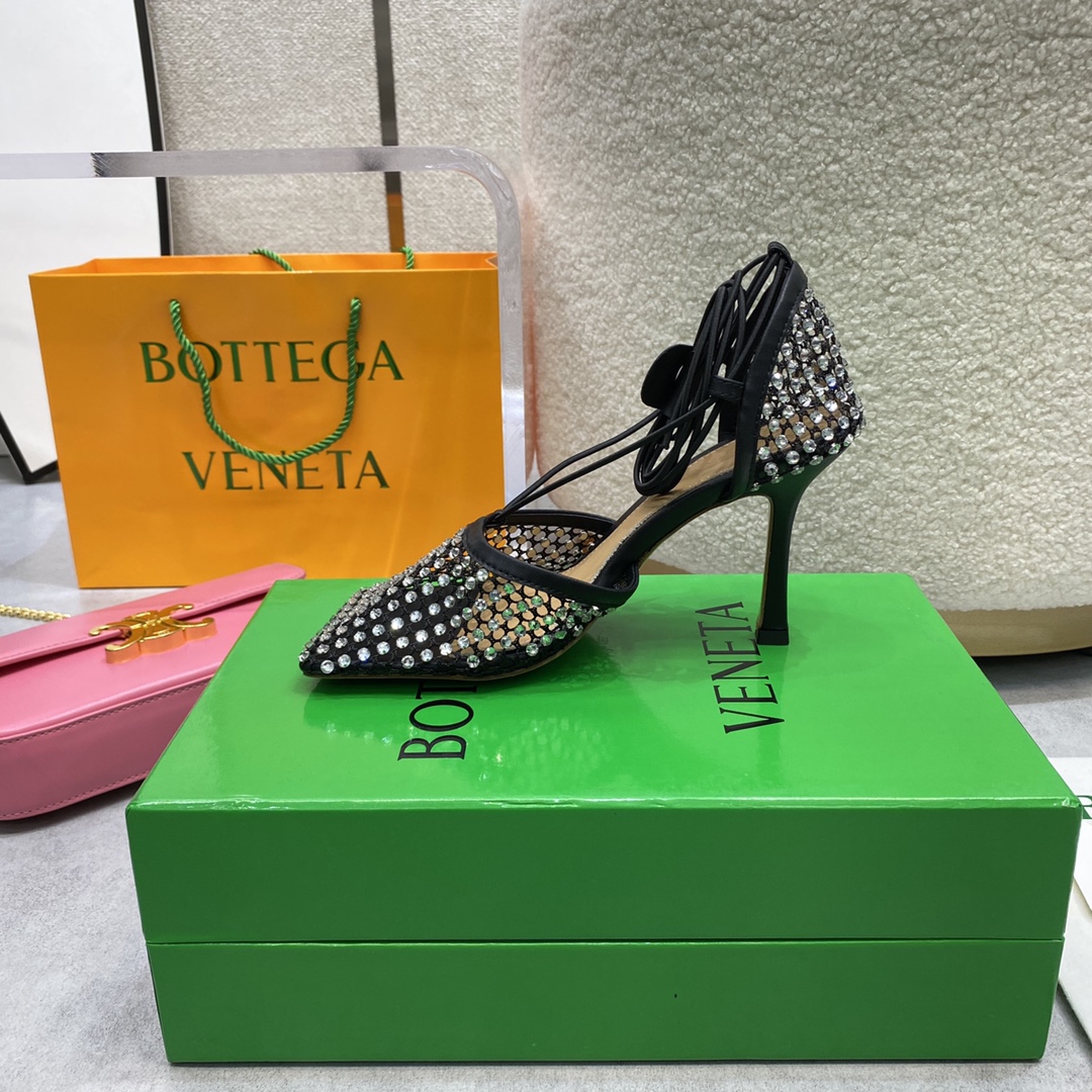 Bottega Veneta BV diamond sandals