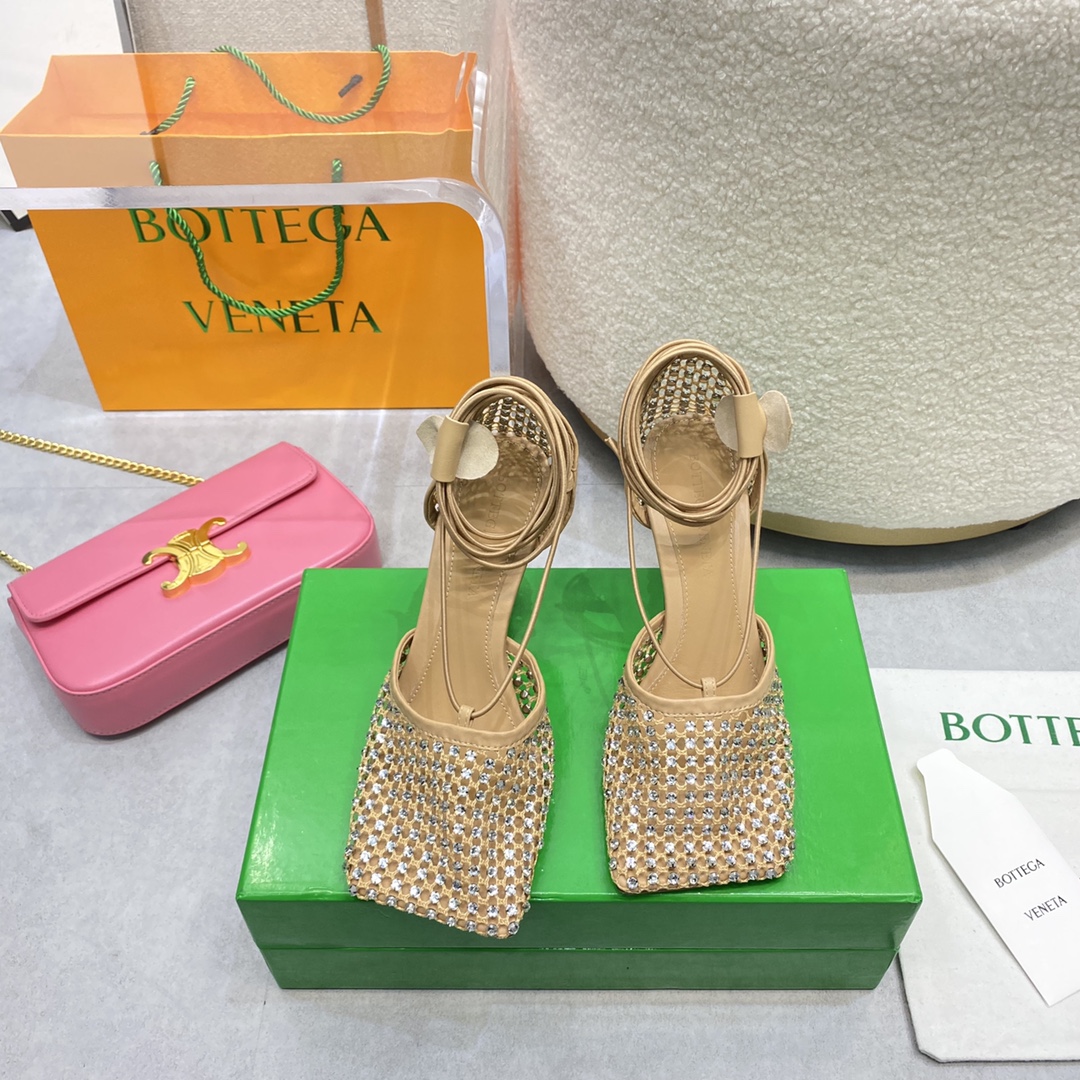 Bottega Veneta BV diamond sandals